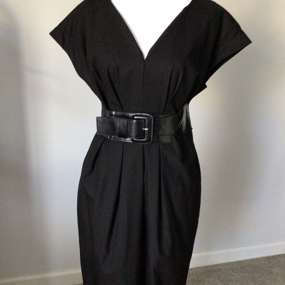 Black Classic Sheath Dress